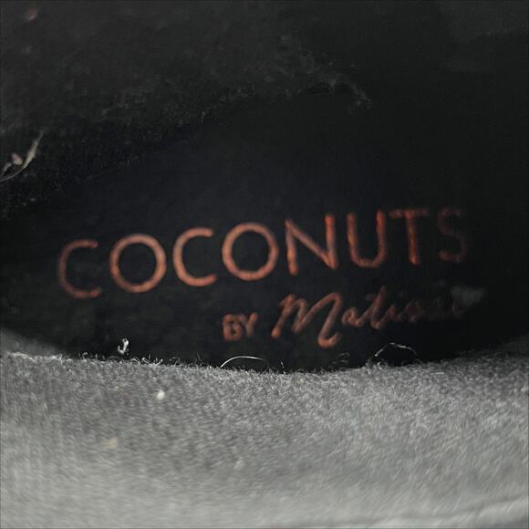 Coconuts by Matisse Spade Ankle Boots Booties Burgundy Snakeskin Print Size 7.5 - Picture 6 of 7